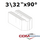 Кулачок сырой 3/32"x90° паз 25.5 мм для патрона AUTOBLOK 500мм (18")