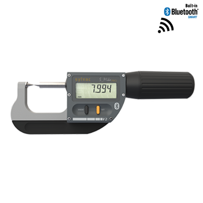 Микрометр цифровой точечный 0-25 мм Bluetooth IP67  S_Mike Pro